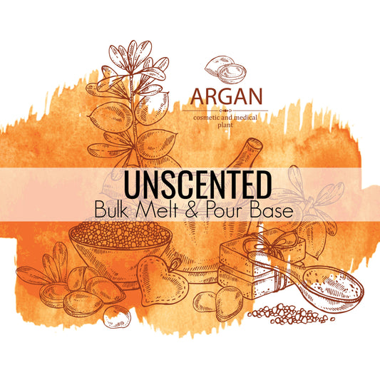 Bulk Massage Candle Base with argan oil that is unscented