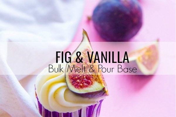 Fig & Vanilla Bulk Melt & Pour Massage Candle Base