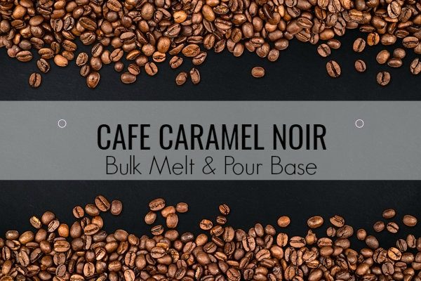 Cafe Caramel Noir Bulk Melt & Pour Massage Candle Base